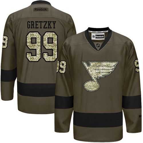 Glued St. Louis Blues #99 Wayne Gretzky Green Salute to Service NHL Jersey,We sell and wholesale Glued St. Louis Blues #99 Wayne Gretzky Green Salute to Service NHL Jersey on line form chian!
